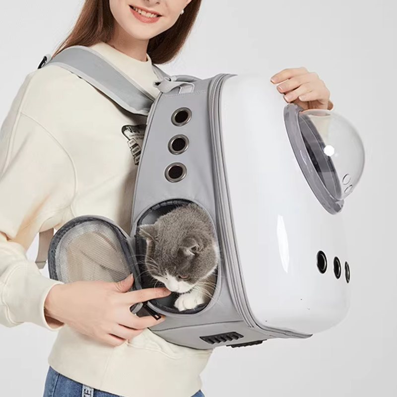 Space Cat Carrier Capsule Pet Travel Bag Cat Backpack