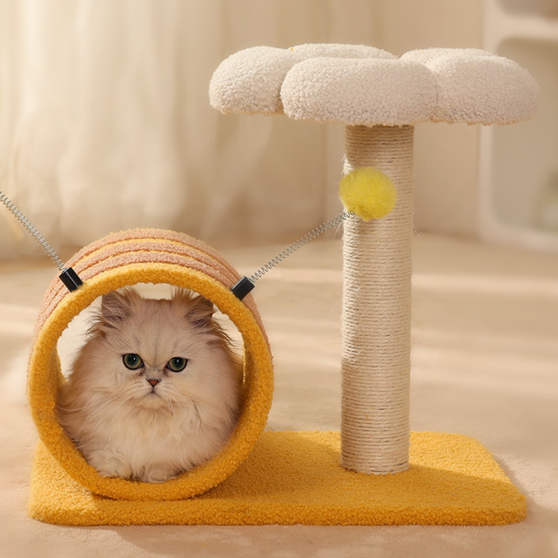 Bee Flower Small Cat Tree Cat Scratching Posts