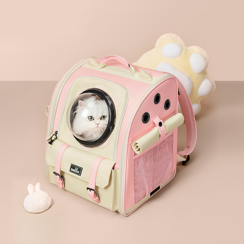 Bubble Cat Carrier Backpack, Space Capsule Pet Carrier Backpack, Foldable 3 Color