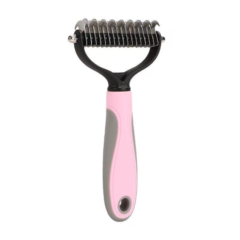 Cat Dematting Deshedding Brush Tool  Safe Double Sided Extra Wide