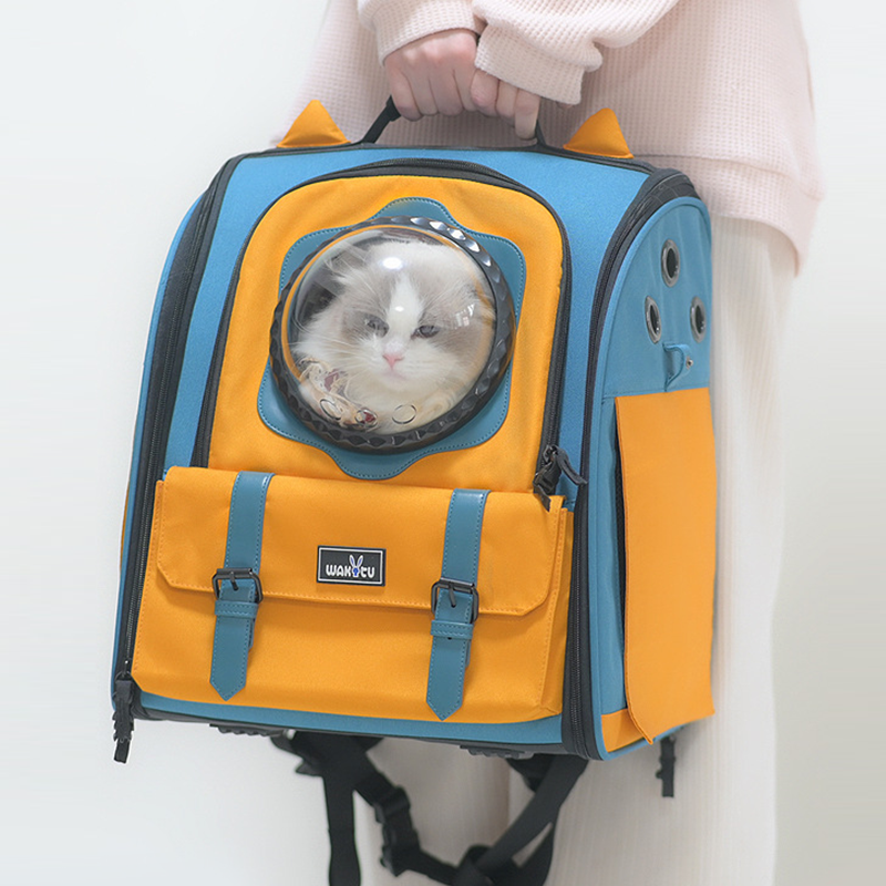 Bubble Cat Carrier Backpack, Space Capsule Pet Carrier Backpack, Foldable 3 Color