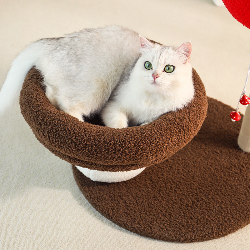 Mushroom Cat Tree Cat Playground